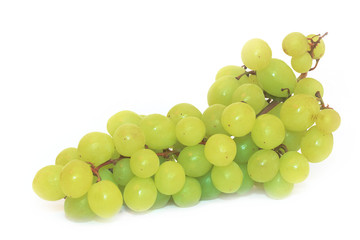 Grapes isolated on white