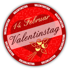 Button Valentinstag