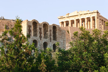 Fototapeta na wymiar Akropolis, Athen
