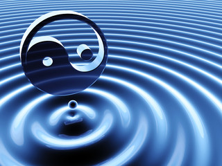 Yin yang symbol
