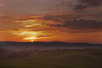 Obraz premium Il tramonto dello spirito