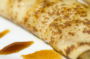 crêpes au caramel