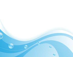 Water wavy background