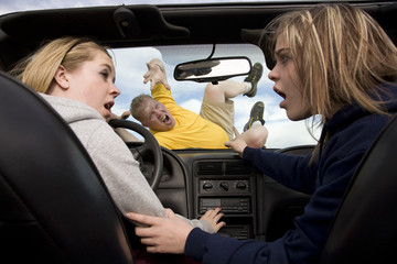 after accident playing with radio