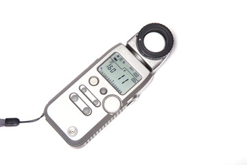 Electronic light meter.