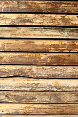 Drewniana ściana