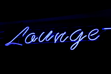 Lounge neon sign
