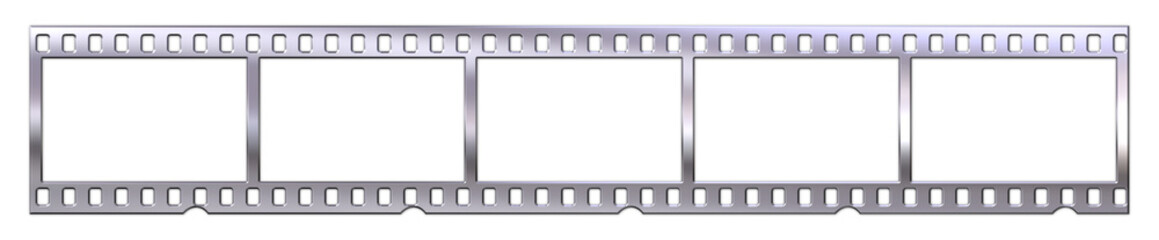 Chrome film/negative strip