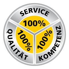 Service - Qualität - Kompetenz - 100%