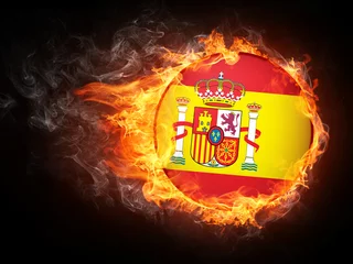 Tischdecke Spanien Flagge © Visual Generation