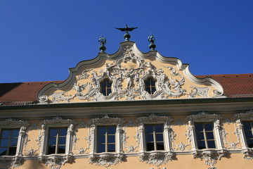 Barockes Haus in Würzburg