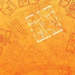 Abstract architectural background