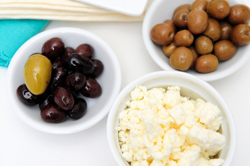Olive And Feta Cheese