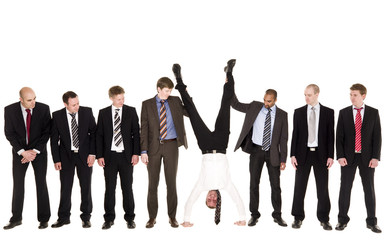 Obraz premium Group of businessmen