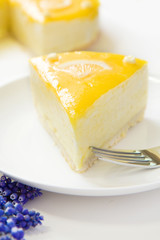 Lemon Mousse Cake