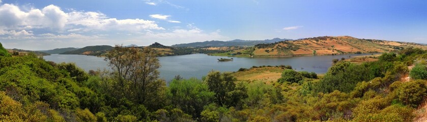 Landschaft auf Sardinien, Italien