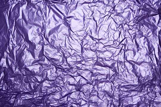 Background With A Crushed Matte Purple Foil.