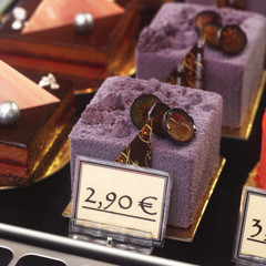 Fancy Cakes on Display