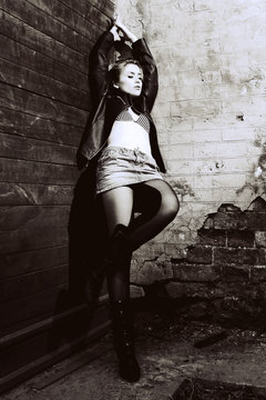 portrait of a beautiful girl