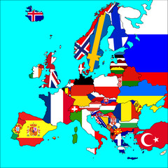 Map of Europe