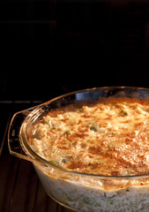 baked pasta with broccoli