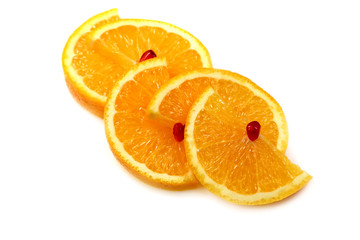 Naklejka na ściany i meble Fruit orange