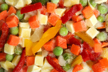 Frozen mixed vegetables