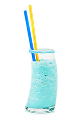 blue cocktail