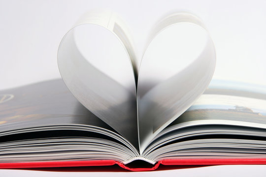 heart of book sheets