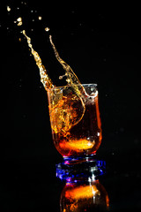 whisky splash