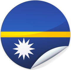 Sticker de Nauru (détouré)