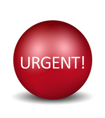 Urgent Icon - red
