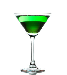 green cocktail