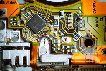 circuit board closeup