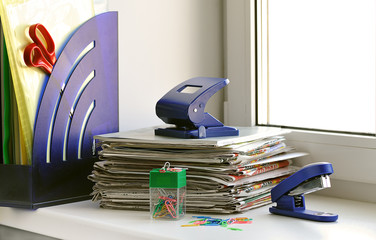 office working place