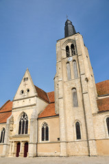 Fototapeta na wymiar Eglise Saint Aignan Bonny sur Loire (45)