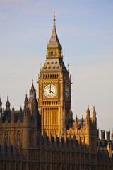 Fototapeta na wymiar Big Ben, Houses of Parliament, London