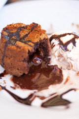 Souffle with ice cream 11