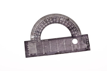 Old protractor