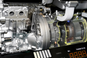 Automobile Hybrid Engine