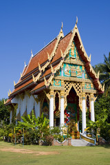 Obraz premium Buddhistic temple on Koh Chang island, Thailand