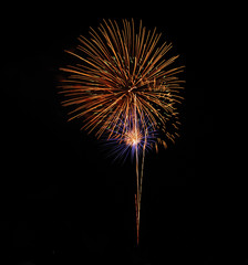 Fototapeta premium Fireworks display
