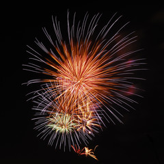 Obraz premium Fireworks display