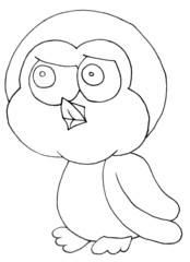 contour of the penguin