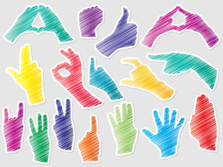 Obraz premium hands shape