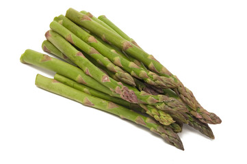 Frischer grüner Spargel