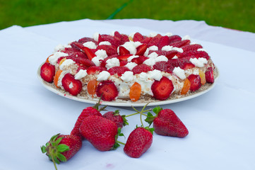 Strawberry pie