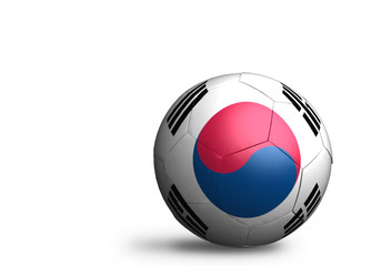 Obraz premium south Korea soccer ball 02