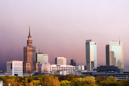Fototapeta Miasto stołeczne Warszawa
