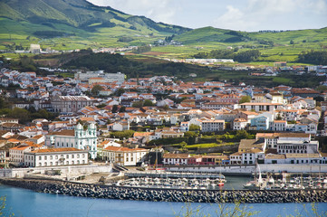 Fototapeta na wymiar Trzecia Island, Azory, Portugalia